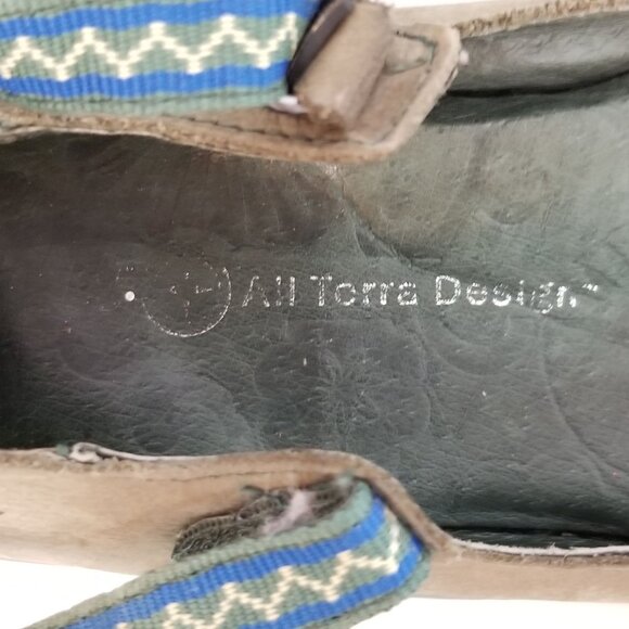 JAMBU All Terra Design Leather Hook & Loop Mary Jane Shoes Brown Size 6.5  ~4359 - Picture 7 of 8